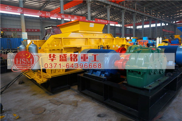 對輥破碎機制砂生產線