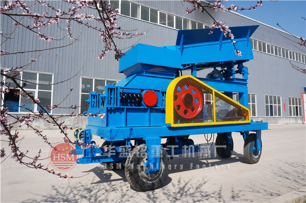 重錘移動式破碎站發貨現場