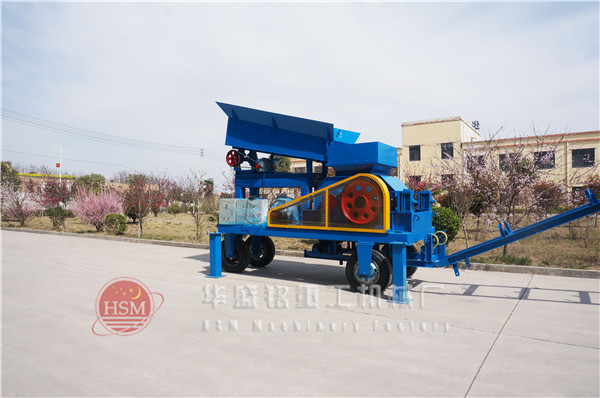 顎破移動式破碎站發貨現場