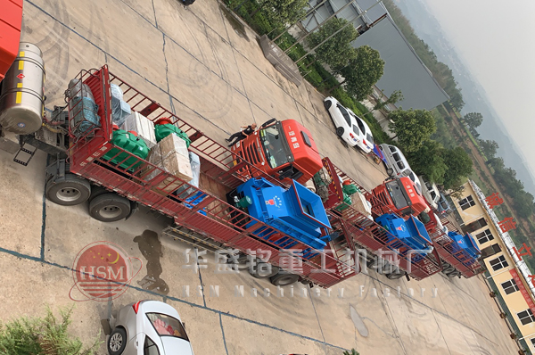 液壓對輥破碎機發貨圖片