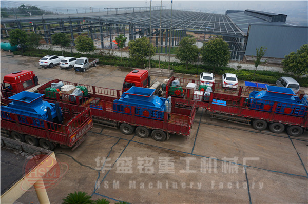 大型對輥破碎機案例